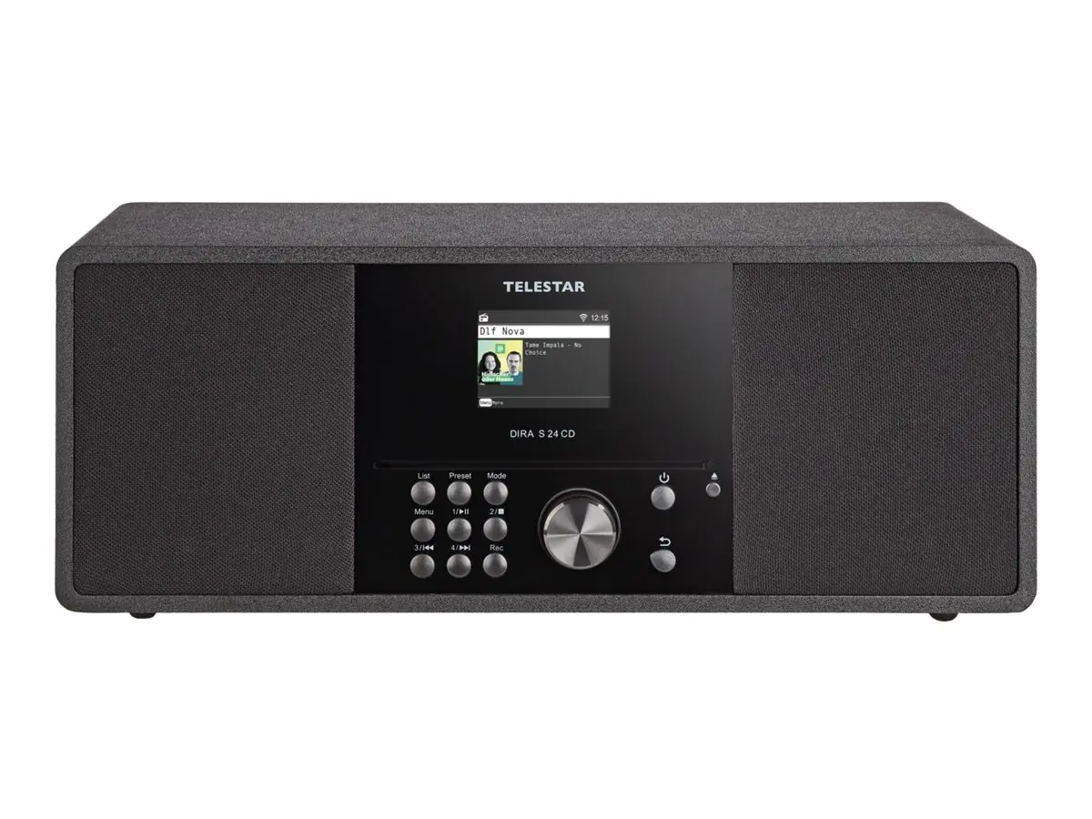 TELESTAR DIRA S 24 CD - CD-Player/Radio - Schwarz