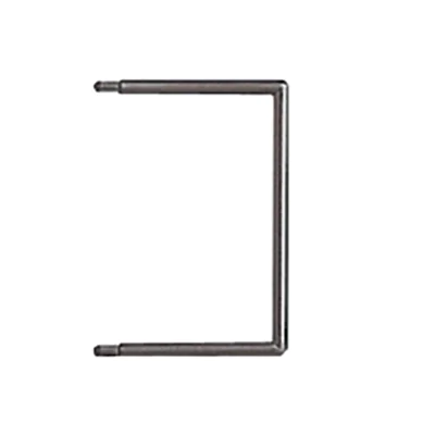 Leitz Stecker für Schlauchheftung Flexofil® 8,5 x 6 cm (B x H) Kunststoff schwarz 50 St./Pack.