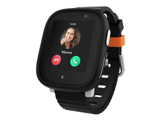 Xplora X6 Play eSIM - Schwarz - intelligente Uhr mit Band - schwarz - Anzeige 3.9 cm (1.52") - 8 GB - Wi-Fi 4, Bluetooth - 4G - 5 Megapixel Kamera - 58 g - Schwarz