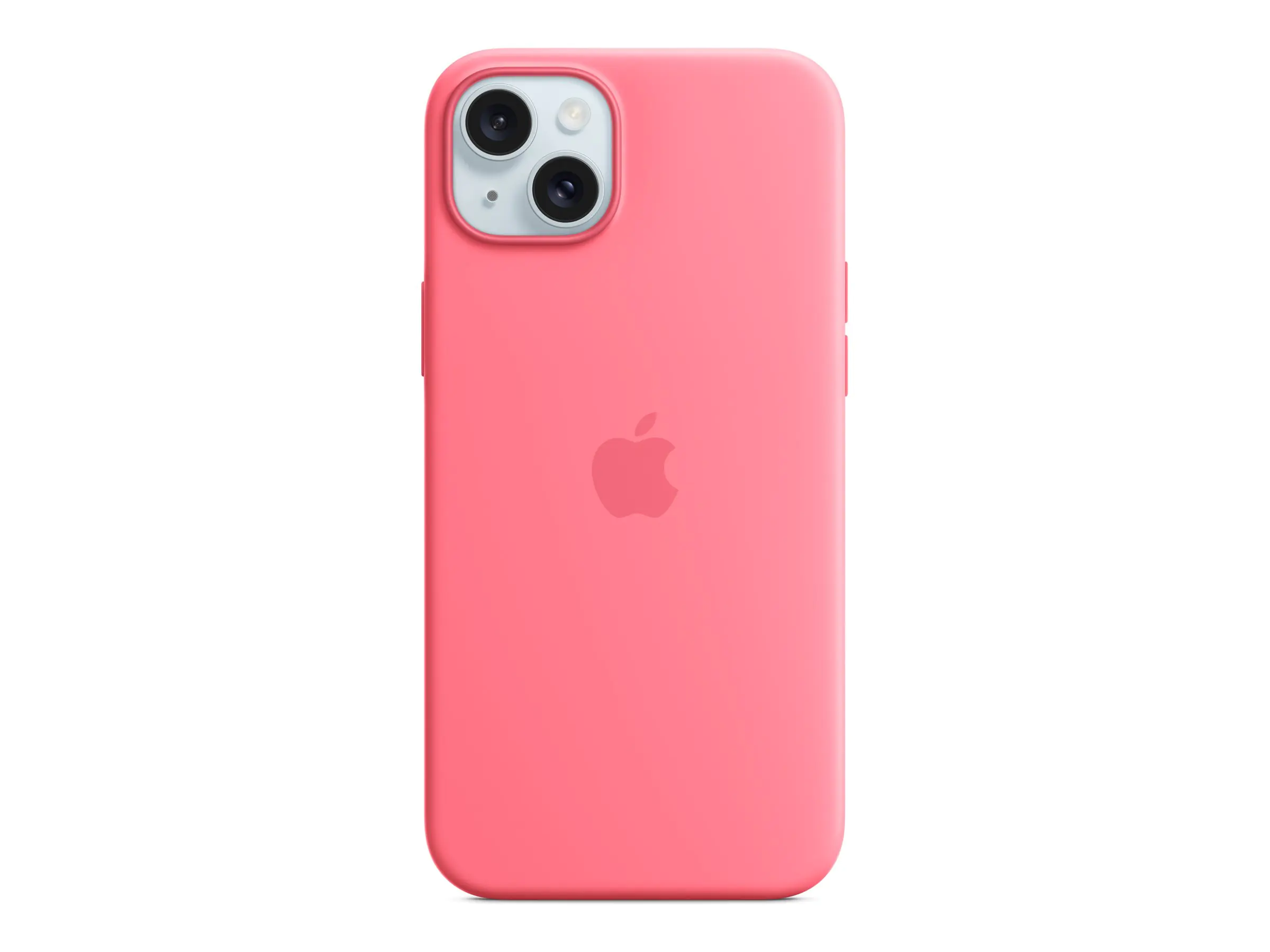 Apple - Hintere Abdeckung für Mobiltelefon - kompatibel mit MagSafe - Silikon - pink - für iPhone 15 Plus