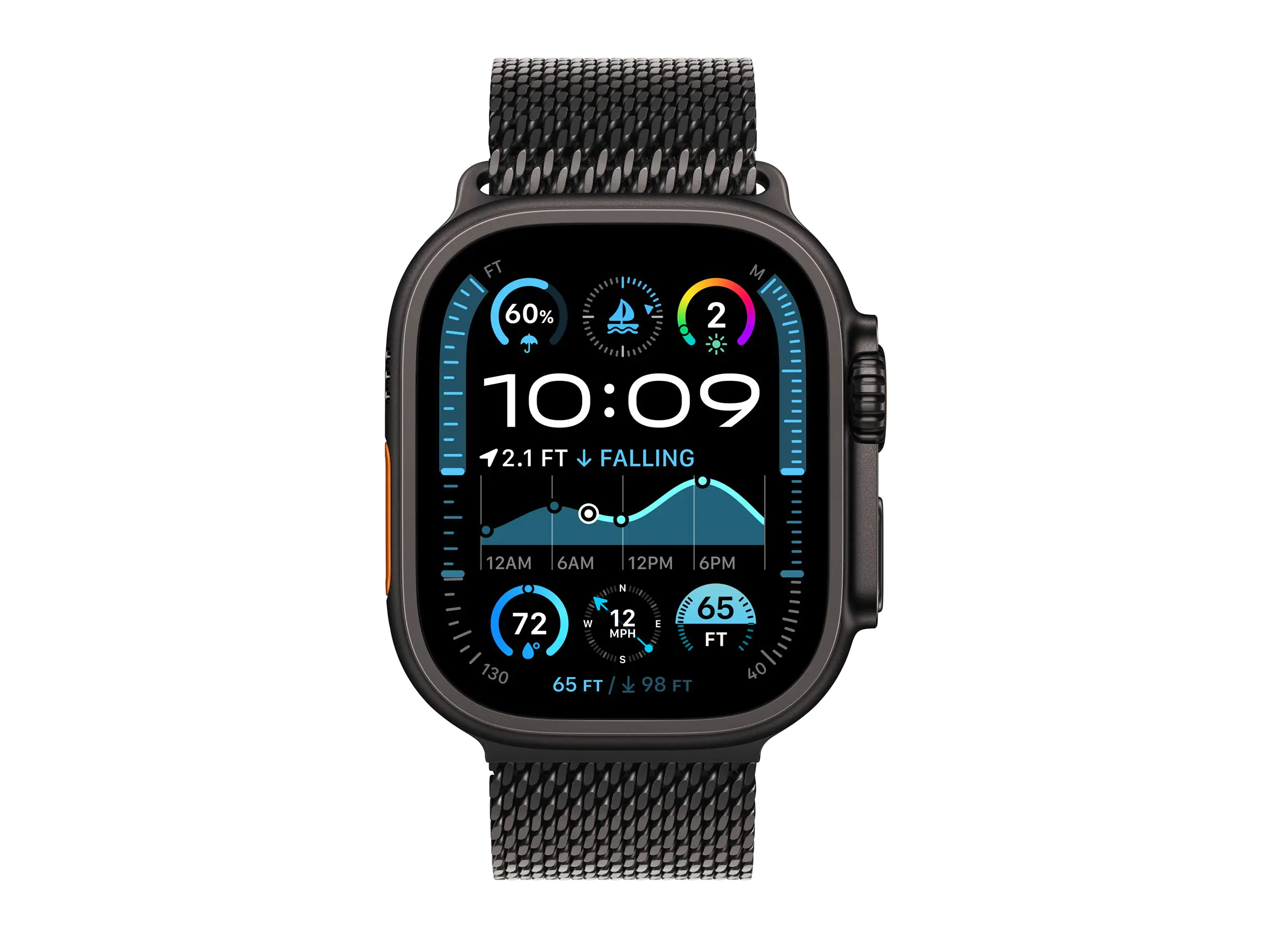 Apple Watch Ultra 2 - 49 mm - Black Titanium