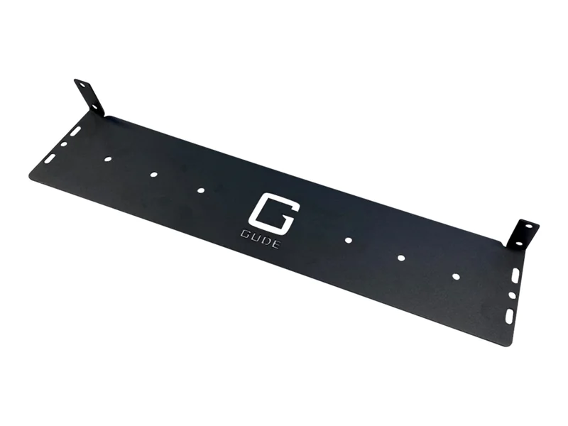 Gude 0871 - Halterung - Tisch montierbar, geeignet für Wandmontage - Schwarz - 1U - 48.3 cm (19")