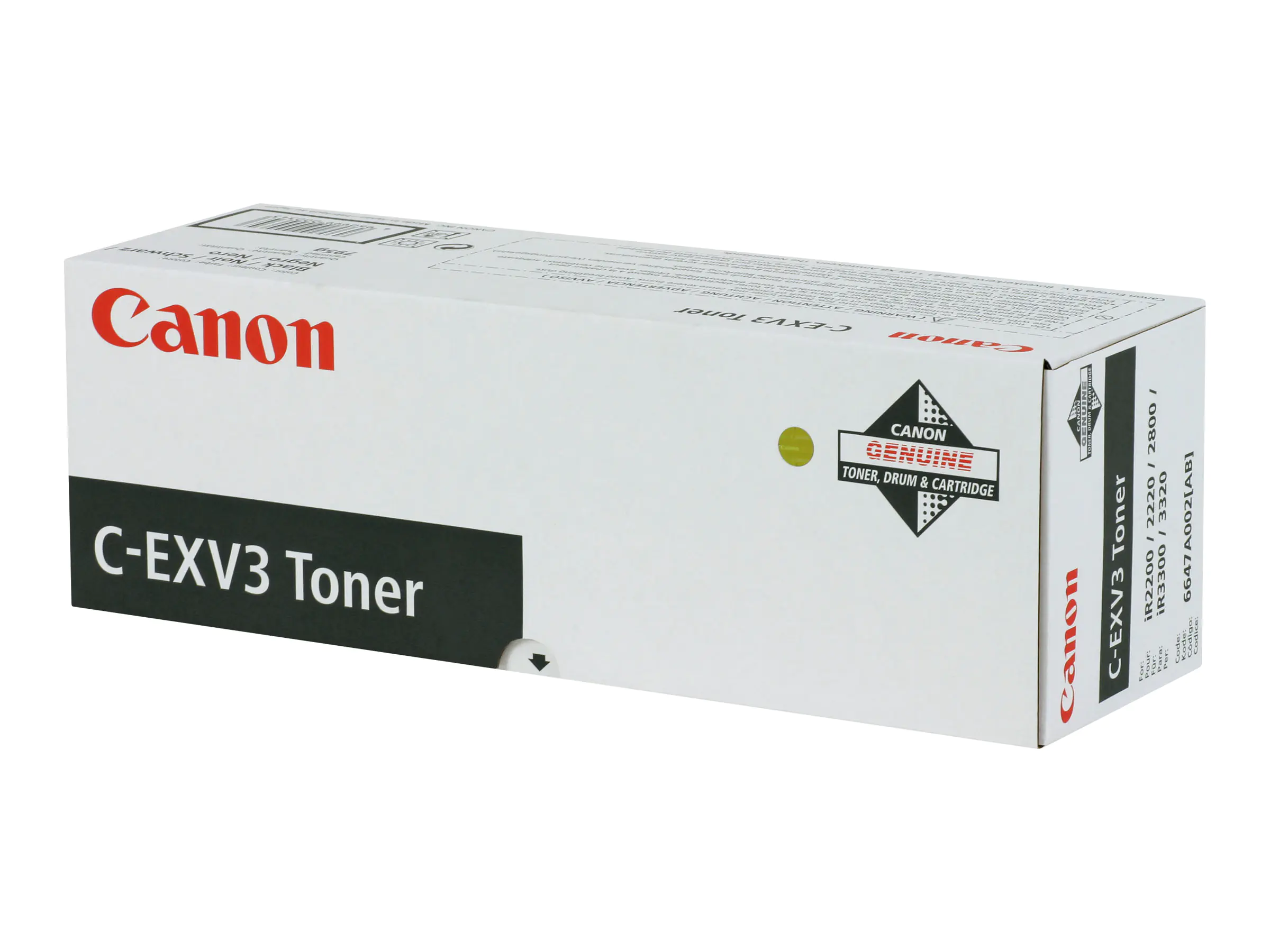 Canon - Schwarz - Original - Tonerpatrone - für imageRUNNER 2200, 2200i, 2220i, 2800, 3300, 3300i, 3320, 3320i Canon - Schwarz - Original - Tonerpatrone - für imageRUNNER 2200, 2200i, 2220i, 2800, 3300, 3300i, 3320, 3320i
