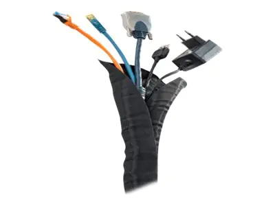 HAGOR KS Self Wrap - Kabelschlauch - 5 m - Schwarz