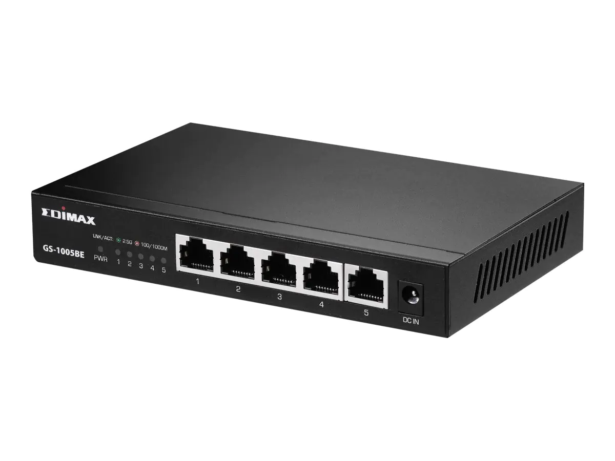 Edimax GS-1005BE - Switch - unmanaged - 5 x 100/1000/2.5G - Desktop