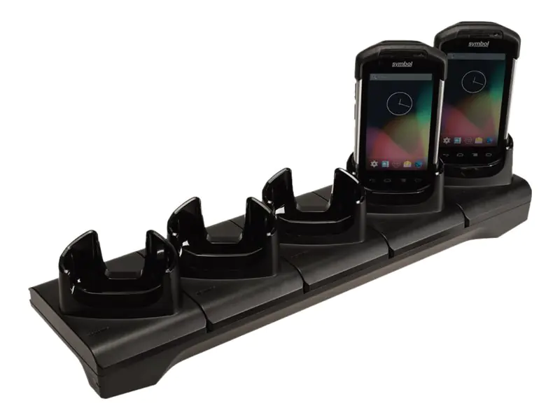 Zebra 5Slot Charge Only Cradle - Handheld-Ladestation - für Symbol TC70