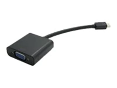 VALUE - Display-Adapter - Mini DisplayPort (M) zu HD-15 (VGA) (W) - 15 cm - aktiv, geformt - Schwarz