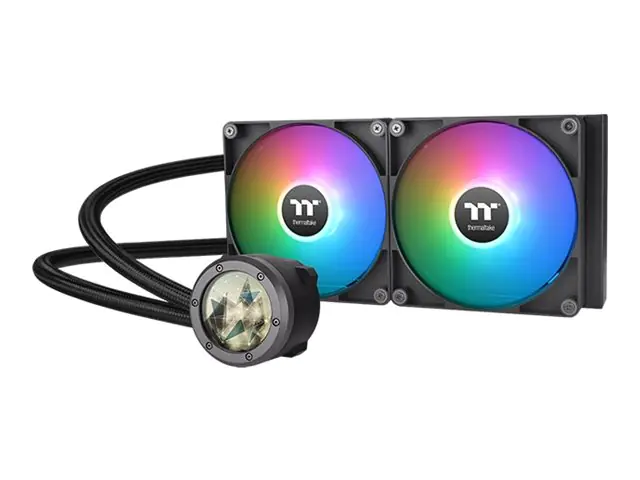 Thermaltake TH280 V2 Ultra ARGB Sync - Prozessor-Flüssigkeitskühlsystem - mit LCD-Display