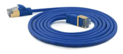 WANTEC 7130 - 0,5 m - Cat7 - S/FTP (S-STP) - RJ-45 - RJ-45 - Blau