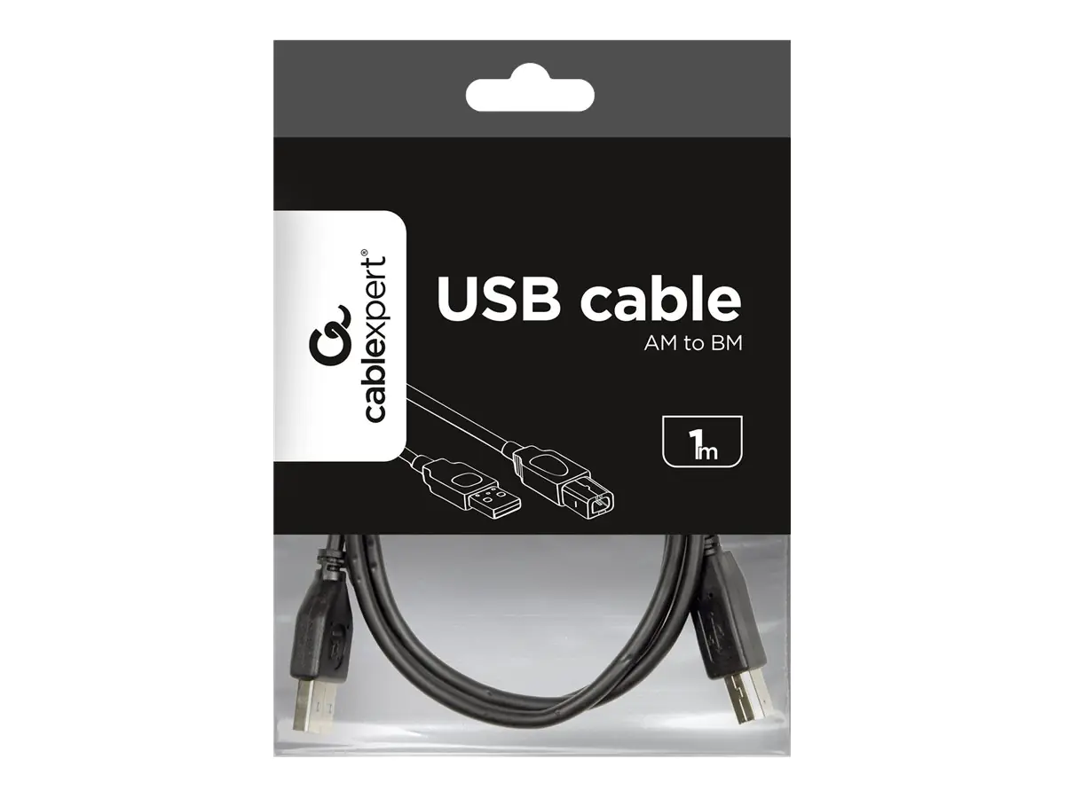 Cablexpert - USB-Kabel - USB-C (M) bis USB (M) - USB 2.0 - 1 m - Schwarz