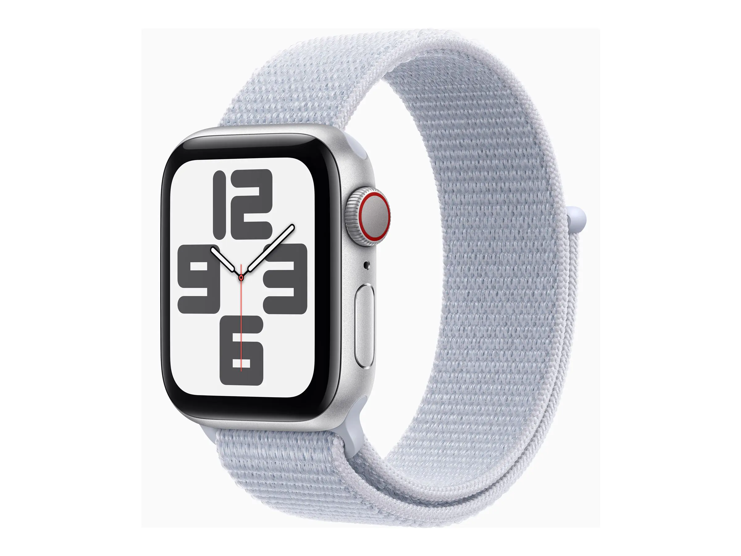 Apple Watch SE (GPS + Cellular) - 40 mm - Aluminium, Silber