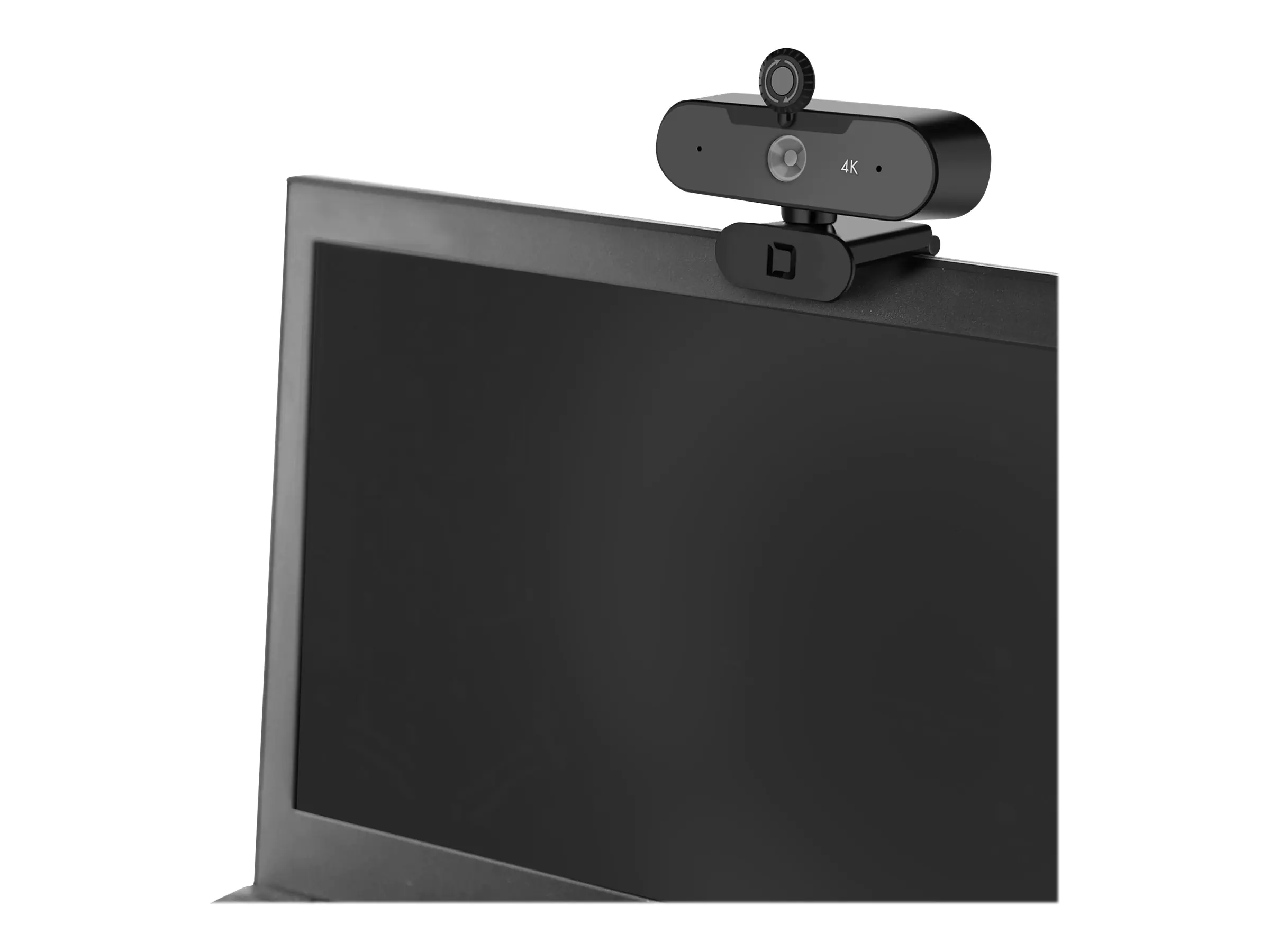Dicota Webcam PRO Plus 4K - Webcam - Farbe - 3840 x 2160 - 2160p - Audio - USB 2.0