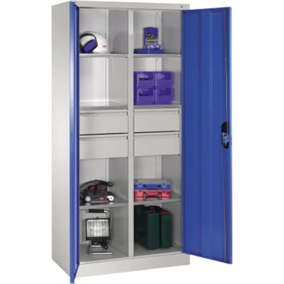 C+P Werkzeugschrank 89213042S10032 6Bd. 4Sch. 1950x930x500mm lgr/lbl C+P Werkzeugschrank 89213042S10032 6Bd. 4Sch. 1950x930x500mm lgr/lbl