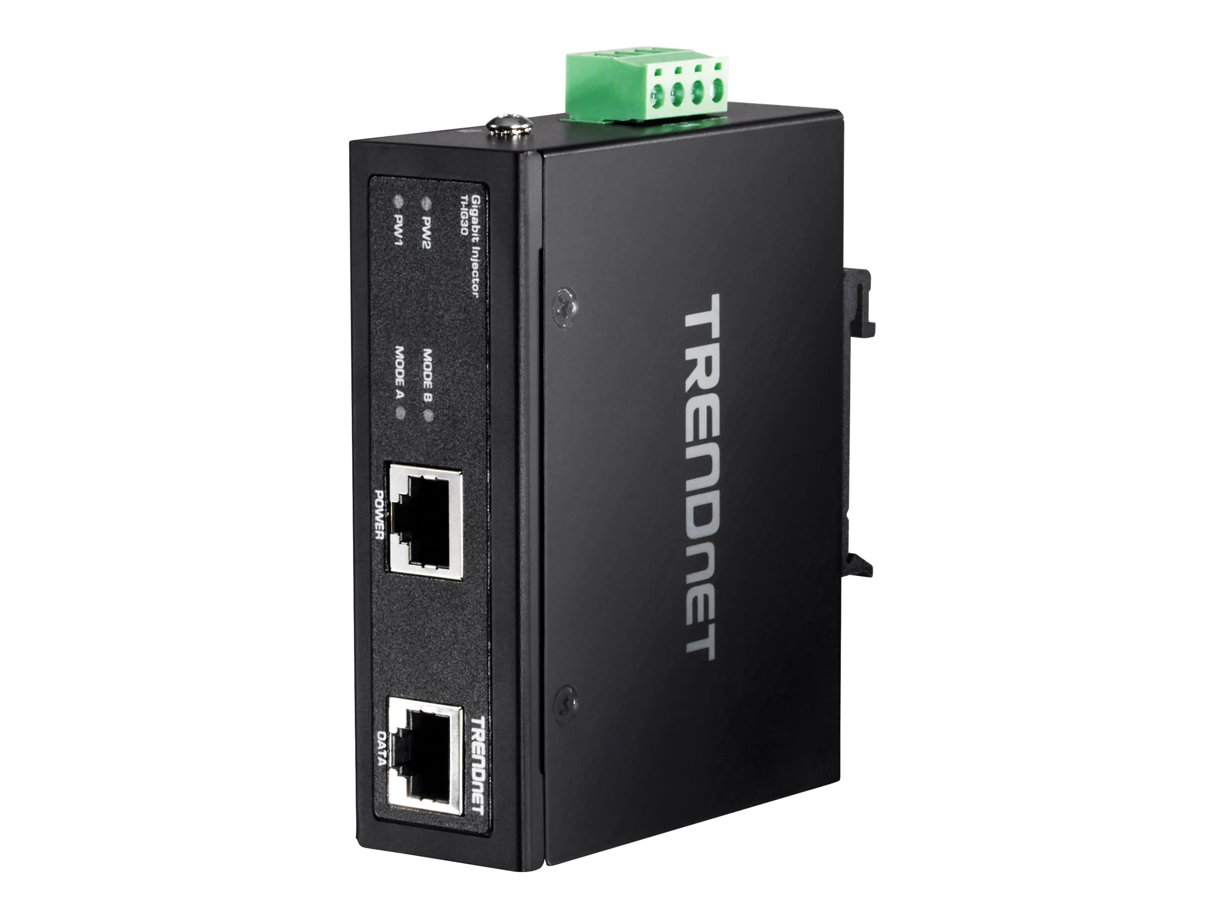 TRENDnet TI-IG30 - Power Injector (DIN-Schienenmontage möglich) - 30 Watt - Ausgangsanschlüsse: 1