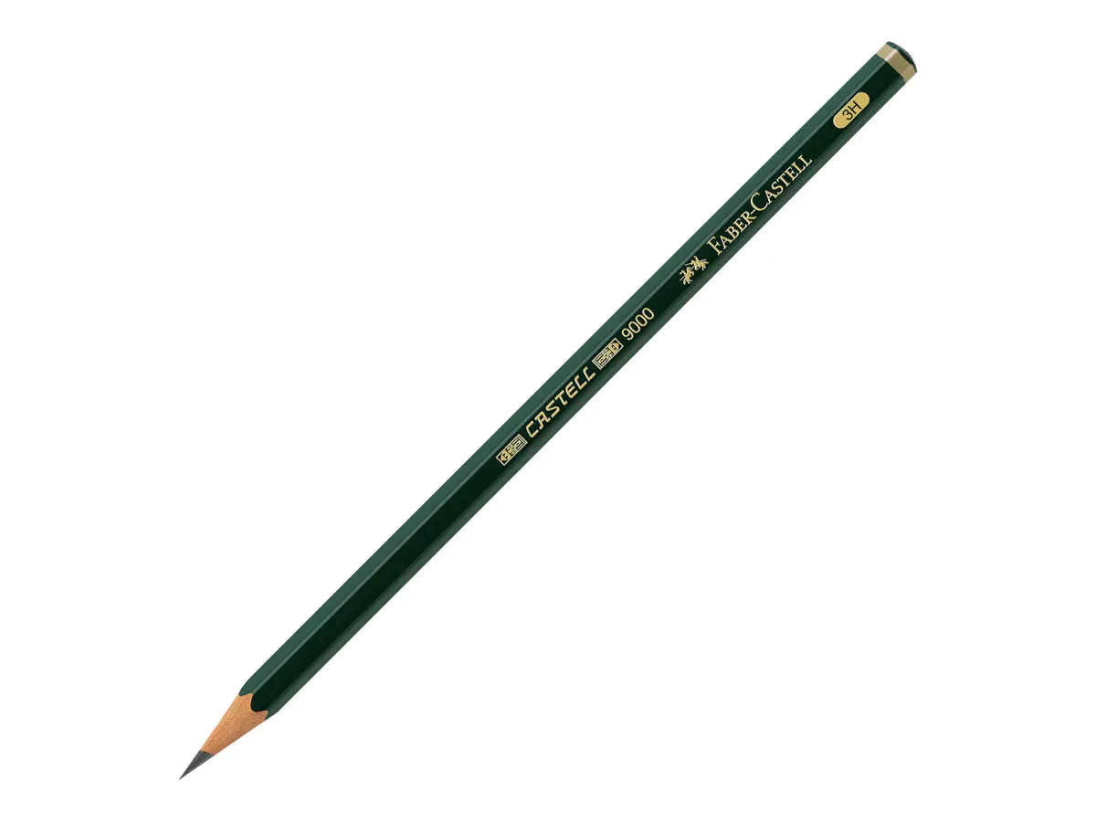 FABER-CASTELL CASTELL 9000 - Bleistift - 3H 119013
