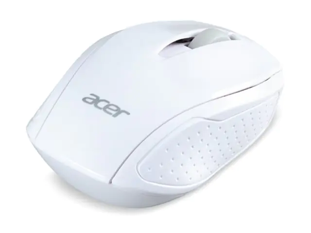 Acer AMR800 - Maus - ergonomisch - optisch - 3 Tasten - kabellos - 2.4 GHz - kabelloser Empfänger