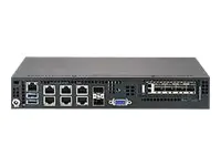 Supermicro SuperServer E300-9A - Server - Mini-1U - 1-Weg - 1 x Atom C3858 - RAM 0 GB - kein HDD - AST2400 - GigE, 10 GigE - kein Betriebssystem - Monitor: keiner