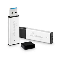 MEDIARANGE USB-Stick 64 GB USB 3.0 high performance aluminiu - USB-Stick - 64 GB MEDIARANGE USB-Stick 64 GB USB 3.0 high performance aluminiu - USB-Stick - 64 GB
