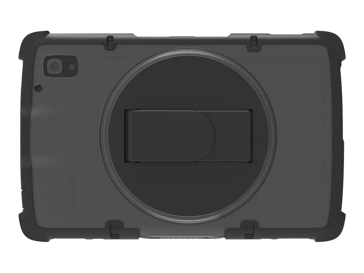 Gamber-Johnson InfoCase - Hintere Abdeckung für Tablet - widerstandsfähig - mit drehbarem Handriem