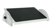 WEDO Relax Steel - Fußauflage - Schwarz, Hellgrau