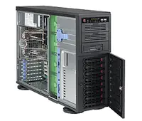 Supermicro SC743 TQ-903B-SQ - Tower 4U - E-ATX - SATA/SAS - Hot-Swap 900 Watt - Schwarz - USB
