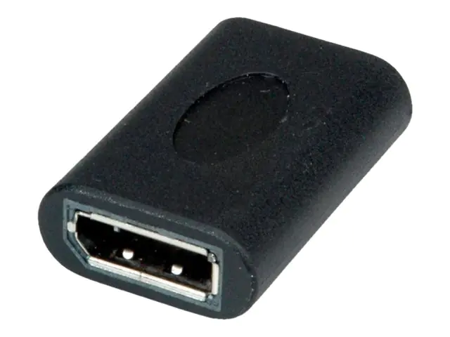 VALUE - DisplayPort-Buchse-/Steckerwandler - DisplayPort (W) zu DisplayPort (W) - DisplayPort 1.2 - 4K Unterstützung, Passiv - Schwarz VALUE - DisplayPort-Buchse-/Steckerwandler - DisplayPort (W) zu DisplayPort (W) - DisplayPort 1.2 - 4K Unterstützung, Passiv - Schwarz