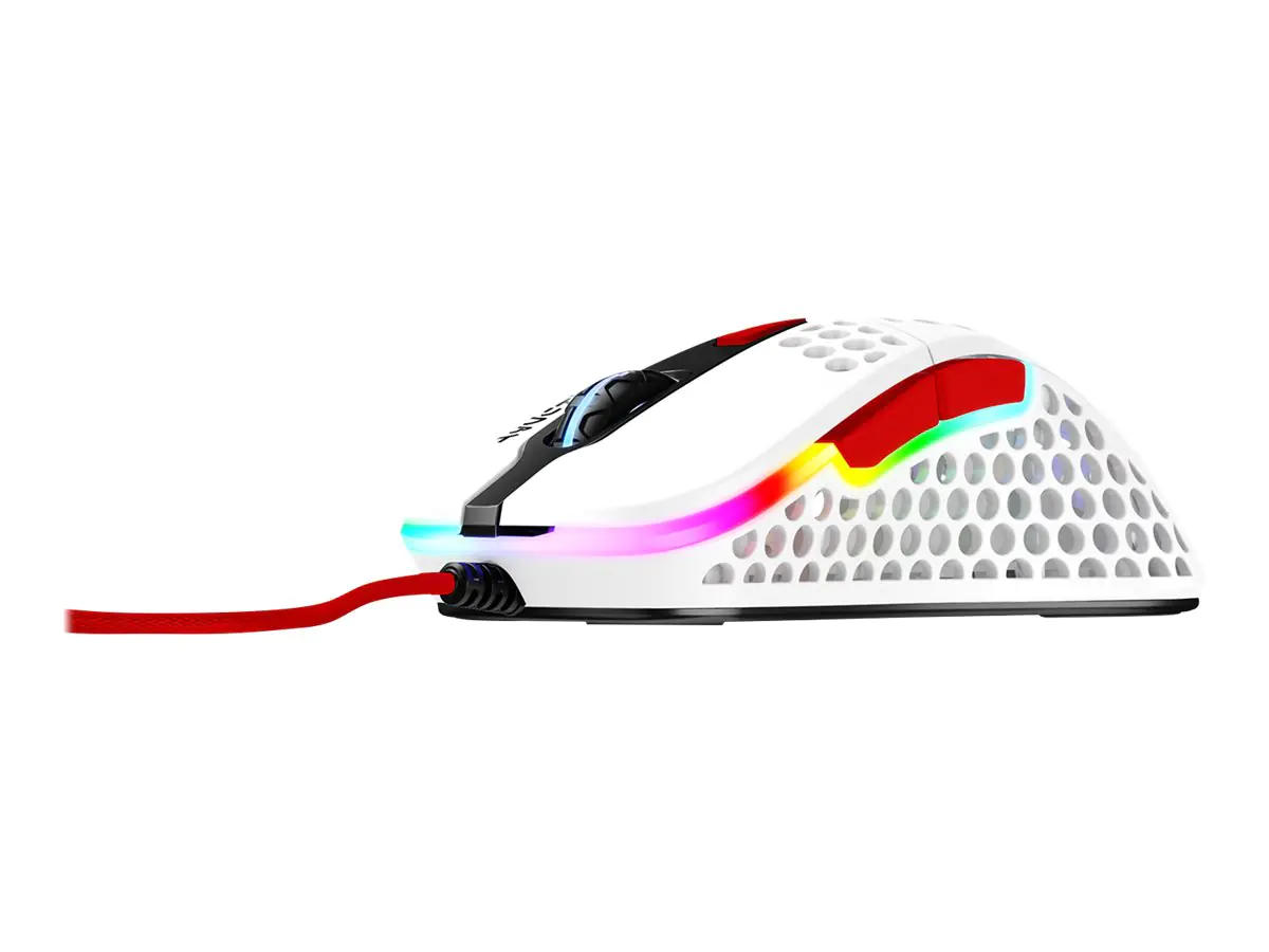 Xtrfy M4 RGB - Maus - Für Rechtshänder - optisch - kabelgebunden - USB - Tokyo