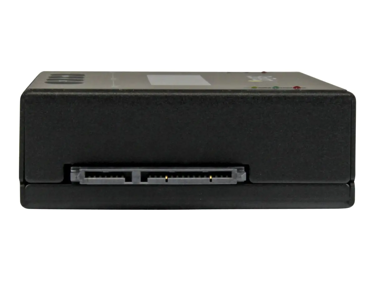 StarTech 11 Standalone Hard Drive Duplicator with Disk Image Library Manager For Backup & Restore, Store Several Images on one 2.53.5 SATA Drive, HDDSSD Cloner, No PC Required - TAA Compliant - Festplattenduplikator - 2 Schächte (SATA-600) - für P/N: SVA1