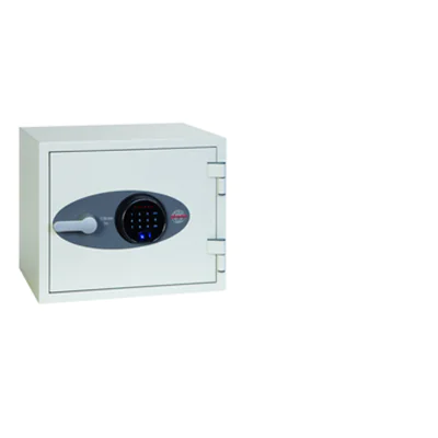 Phoenix Safe Co. Titan FS1281F, Bodensicher, 19 l, Weiß, Lesegerät für den Fingerabdruck, Stahl, Flur