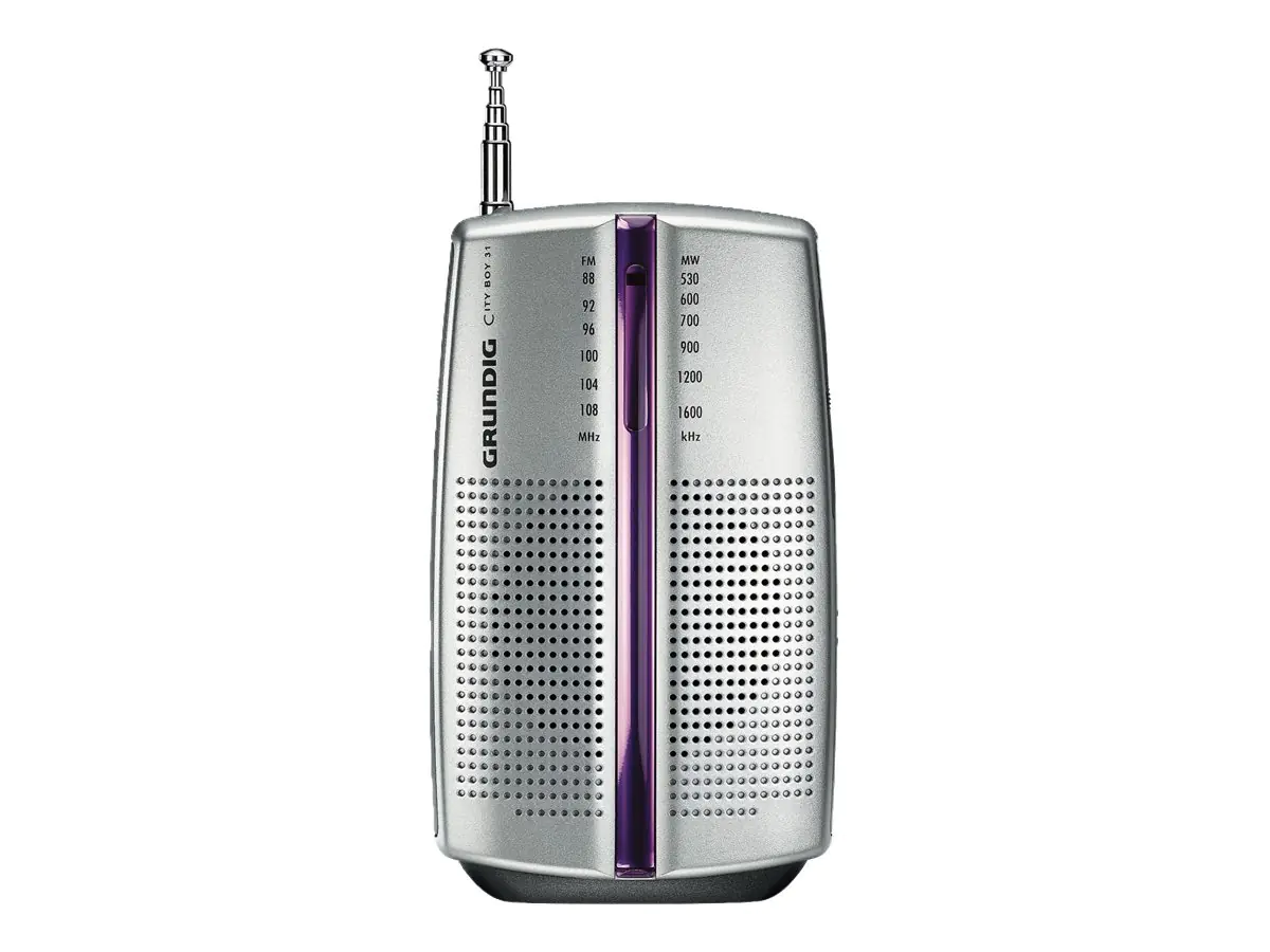 Grundig CITY BOY 31 - Radio - 0.1 Watt - Silber