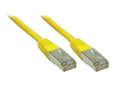 Good Connections - Patch-Kabel - RJ-45 (M) zu RJ-45 (M) - 50 cm - SFTP - CAT 6 - Gelb