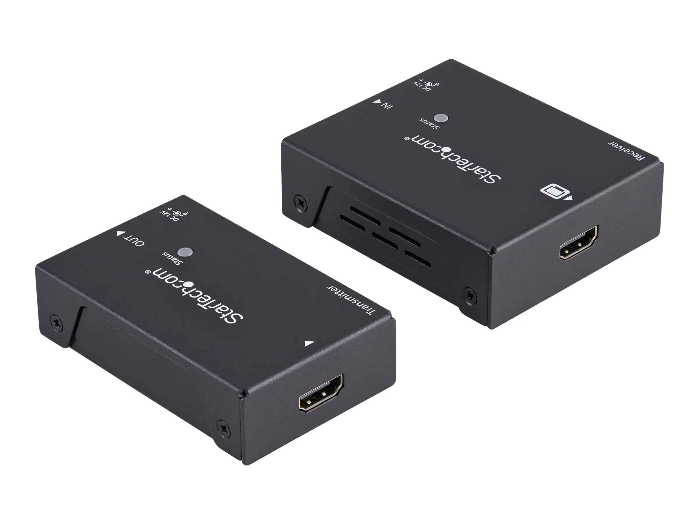 StarTech HDMI über CAT5e HDBaseT Extender - Power over Cable - Ultra HD 4K - 100m - Erweiterung für Video/Audio - über CAT 5e/6 - bis zu 100 m - für P/N: ST121HDBTRP, SVA12M2NEUA, SVA12M5NA