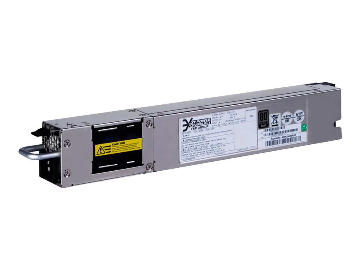 HPE - Stromversorgung redundant / Hot-Plug (Plug-In-Modul) - Wechselstrom 100-240 V - 300 Watt - mit C15 PDU Jumper Cord (ROW) - für HPE 5900AF-48; FlexFabric 5700-40, 5700-48, 5940 48