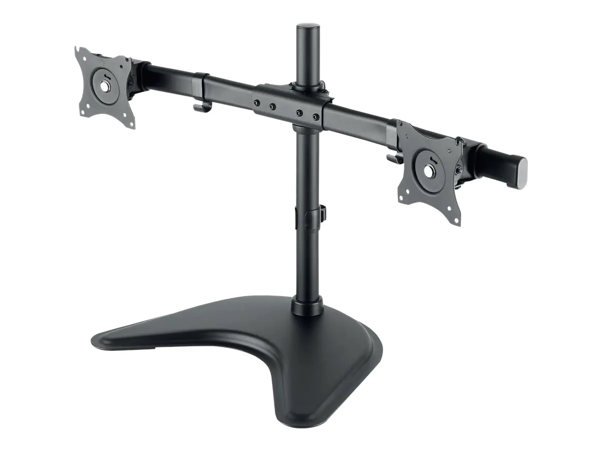 HAGOR HA FS - Befestigungskit (Halterung für Schreibtisch) - für 2 LCD-Displays - Schwarz - Bildschirmgröße: 38-68 cm (15"-27")