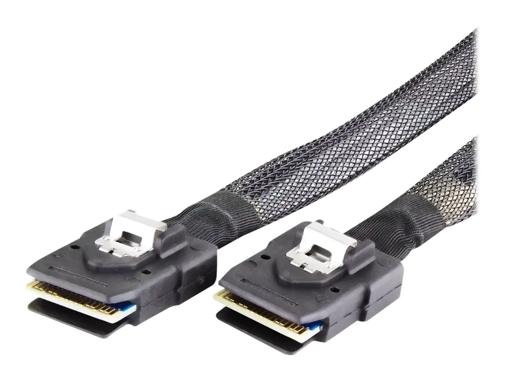 FANTEC - Internes SAS-Kabel - Mini SAS (SFF-8087) (M) gerade zu Mini SAS (SFF-8087) (M) gerade - 70 cm