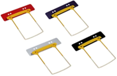 Jalema Abheftbügel Plus 5712525 gelb/weiß 100 St./Pack.