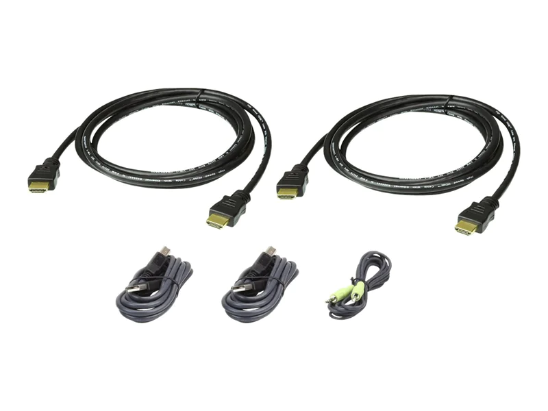 ATEN - Tastatur- / Video- / Maus- (KVM-) Kabelkit - TAA-konform - für ATEN CS1144H4C
