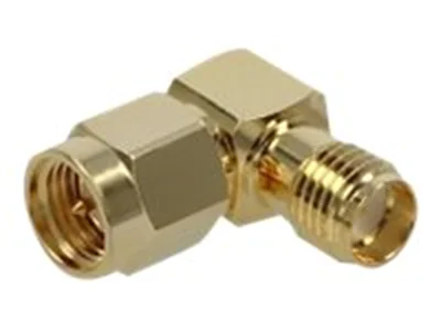 Delock - Antennenadapter - SMA Stecker zu SMA Gefäß gewinkelt
