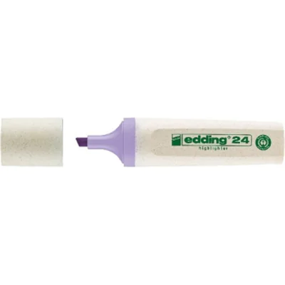 EDDING 24 EcoLine, 1 Stück(e), Violett, Meißel, Violett, Weiß, Röhre, 2 mm 4-24134