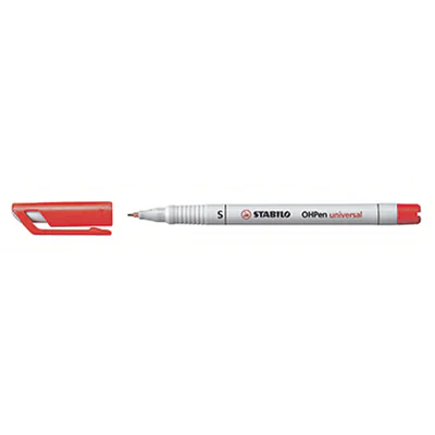 STABILO Folienschreiber OHPen 851/40 S 0,4mm rot