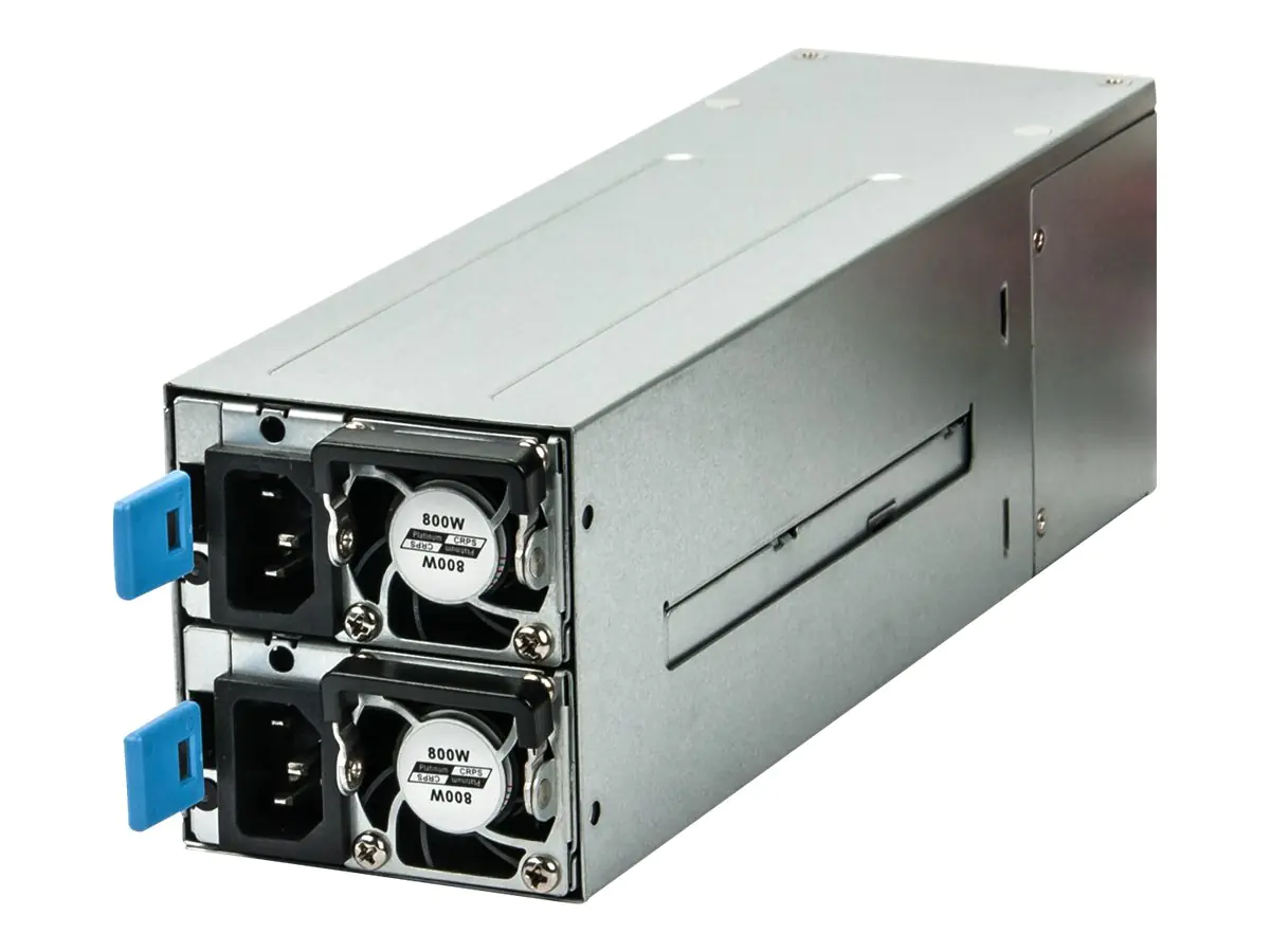 FANTEC NT-MR8000W - Netzteil (intern) - EPS2U - Wechselstrom 110-240 V - 800 Watt - aktive PFC - für FANTEC SRC-4240X07-12G