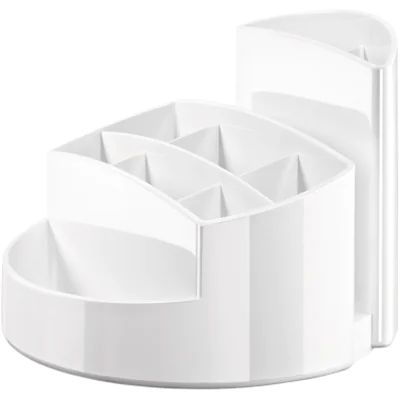 HAN Stifteköcher RONDO 17460-12 9Fächer Polystyrol weiß HAN Stifteköcher RONDO 17460-12 9Fächer Polystyrol weiß