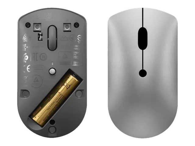 Lenovo 600 Silent - Maus - rechts- und linkshändig - optisch blau - 3 Tasten - kabellos - Bluetooth 5.0 - Iron Gray - retail