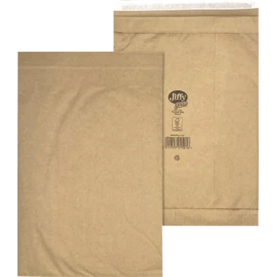 Jiffy® Papierpolstertasche Nr. 5 mit Haftklebung Kraftpapier braun 100 St./Pack. Jiffy® Papierpolstertasche Nr. 5 mit Haftklebung Kraftpapier braun 100 St./Pack.