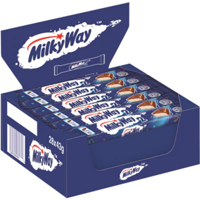 MILKY WAY® Schokoriegel 28 x 43 g/Pack.