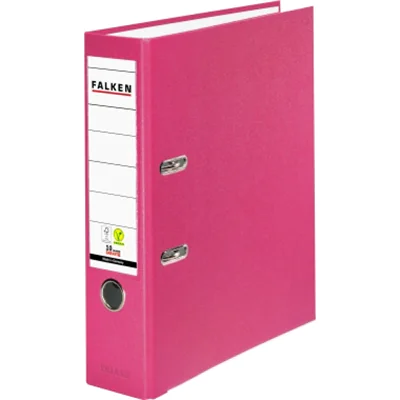 Falken Ordner S80 11286747 DIN A4 80mm PP pink Falken Ordner S80 11286747 DIN A4 80mm PP pink