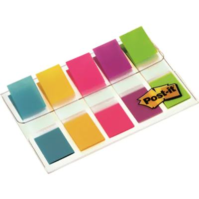3M Post-it Mini Haftmarker farbsortiert - 5 x 20 Streifen 6835CBEU