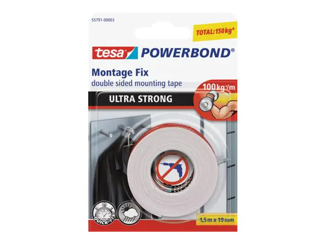 Tesa Powerbond Ultra Strong - Doppelseitiges 55791-00001-00