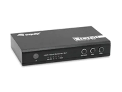 equip 332725 - HDMI - Schwarz - Aluminium - 60 Hz - 3840 x 2160 - 7.1 Kanäle