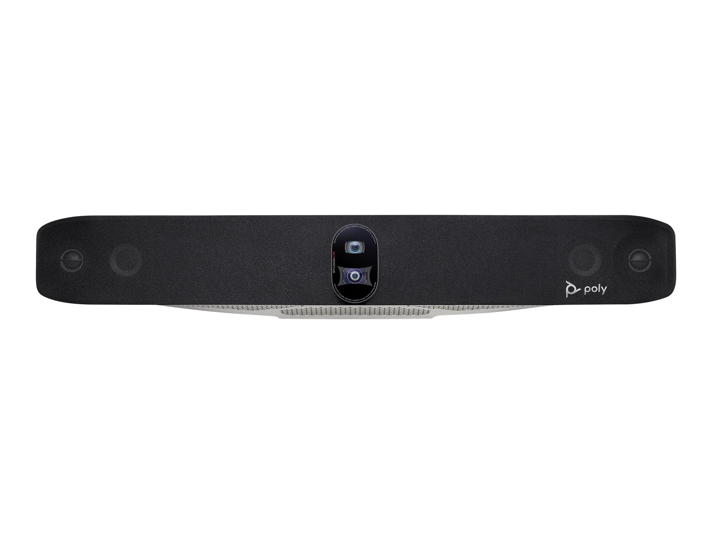 Poly Studio X70 - All-in-One Videoleiste - Zoom Certified, Zertifiziert für Microsoft Teams, Google Meet Certified - Schwarz